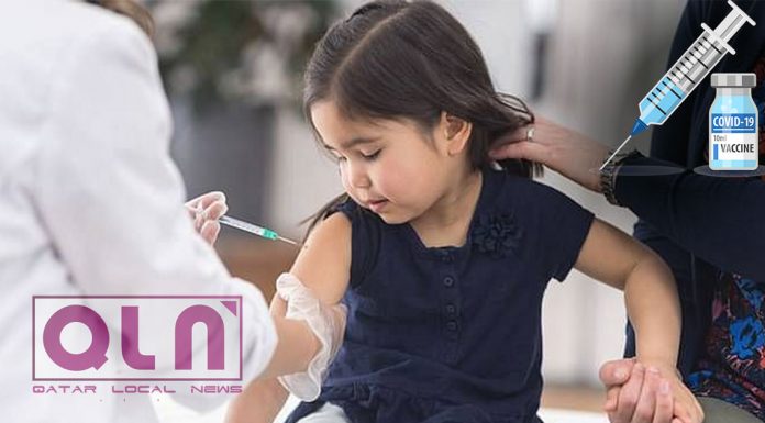 ഖത്തറിൽ കുട്ടികൾക്ക് കോവിഡ് -19 വാക്സിന്റെ ആദ്യ ബാച്ച് ജനുവരിയിൽ ….