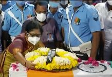 ധീര ജവാന് ആദരാഞ്ജലികൾ അർപ്പിച്ച് ജന്മനാട്. ജൂനിയർ വാറന്റ് ഓഫീസർ എ പ്രദീപിന്റെ ഭൗതിക ശരീരം പൊതു ദർശനത്തിനെത്തിച്ചു