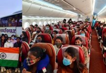 ഉക്രെയ്നിൽ നിന്നുള്ള ഇന്ത്യക്കാരുമായി മുംബൈയിലേക്കുള്ള ആദ്യ വിമാനം റൊമാനിയയിൽ നിന്ന് പുറപ്പെട്ടു..