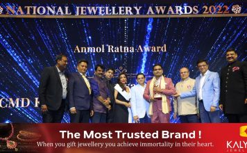 കല്യാൺ ജ്വല്ലേഴ്സ് മാനേജിംഗ് ഡയറക്ടർ ടി.എസ്. കല്യാണരാമന് ‘അൻമോൾ രത്ന’ അവാർഡ്.