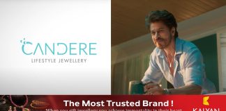 കല്യാണ് ജൂവലേഴ്സിന്റെ ലൈഫ്സ്റ്റൈല് ജൂവലറി ബ്രാൻഡായ കാന്ഡിയറിന്റെ ബ്രാന്ഡ് അംബാസിഡറായി ഷാരൂഖ് ഖാന്..