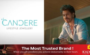 കല്യാണ് ജൂവലേഴ്സിന്റെ ലൈഫ്സ്റ്റൈല് ജൂവലറി ബ്രാൻഡായ കാന്ഡിയറിന്റെ ബ്രാന്ഡ് അംബാസിഡറായി ഷാരൂഖ് ഖാന്..